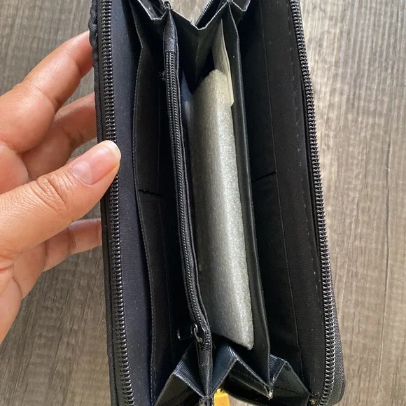 MEXICAN Floral embroidered woman’s wallet - Picture 5 of 9